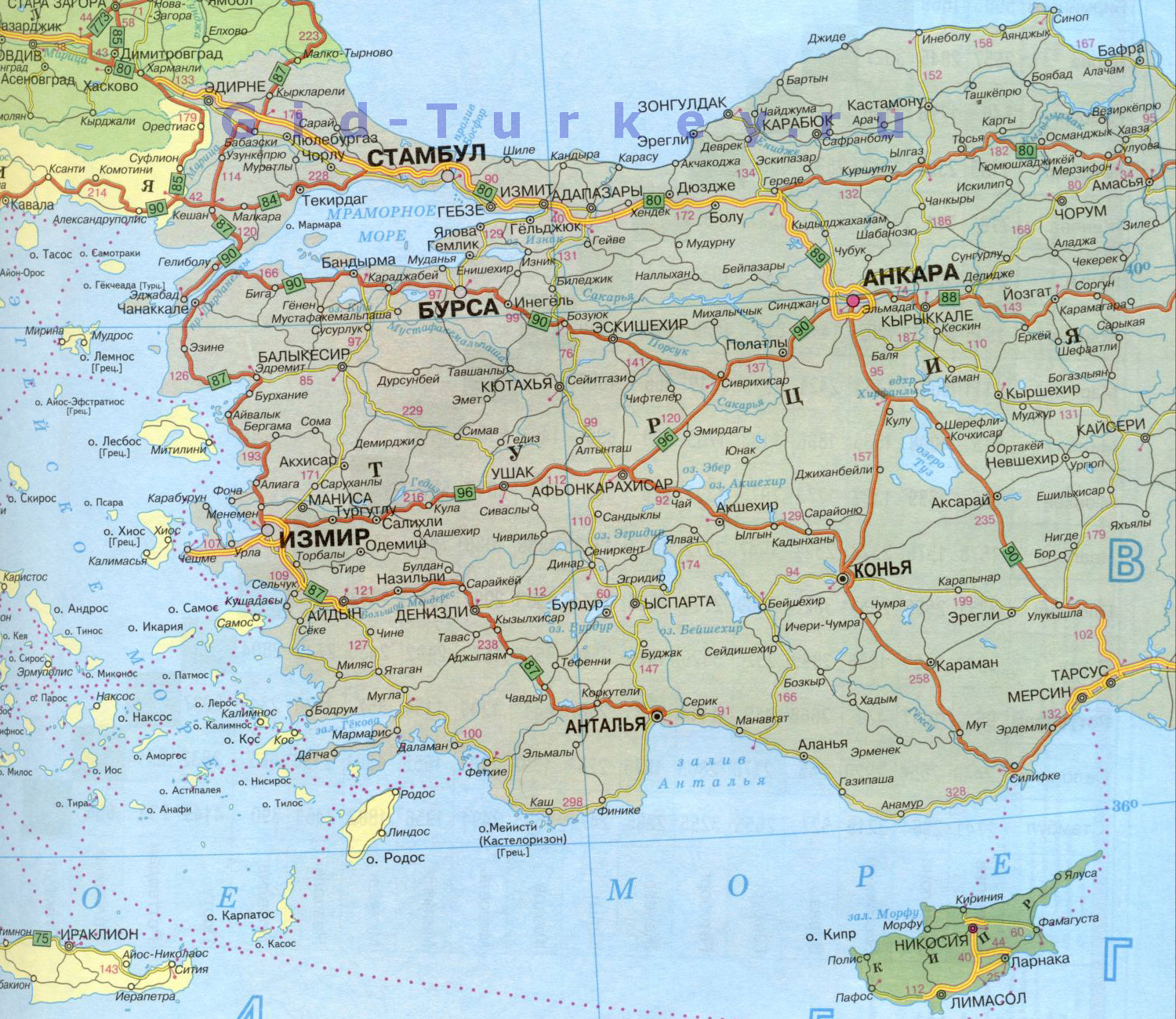 Турция бельдиби карта