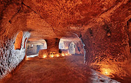 подземный город в Невшехире