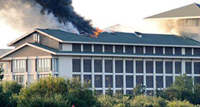 пожар в Avantgarde Hotel & Resort 5