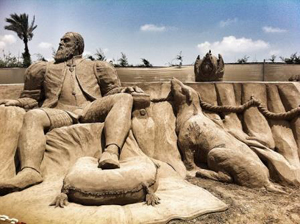 фестиваль песчаных скульптур в анталии