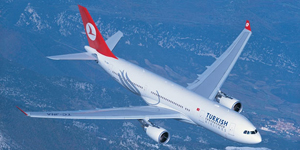 самолет авиакомпании Turkish Airlines